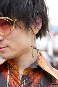Skeleton Earring