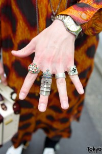 Vivienne Westwood Armor Ring & Leather Bracelet – Tokyo Fashion