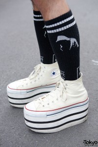 Custom Made Converse Platforms