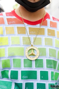 Pin Nap Harajuku Mercedes Benz Necklace