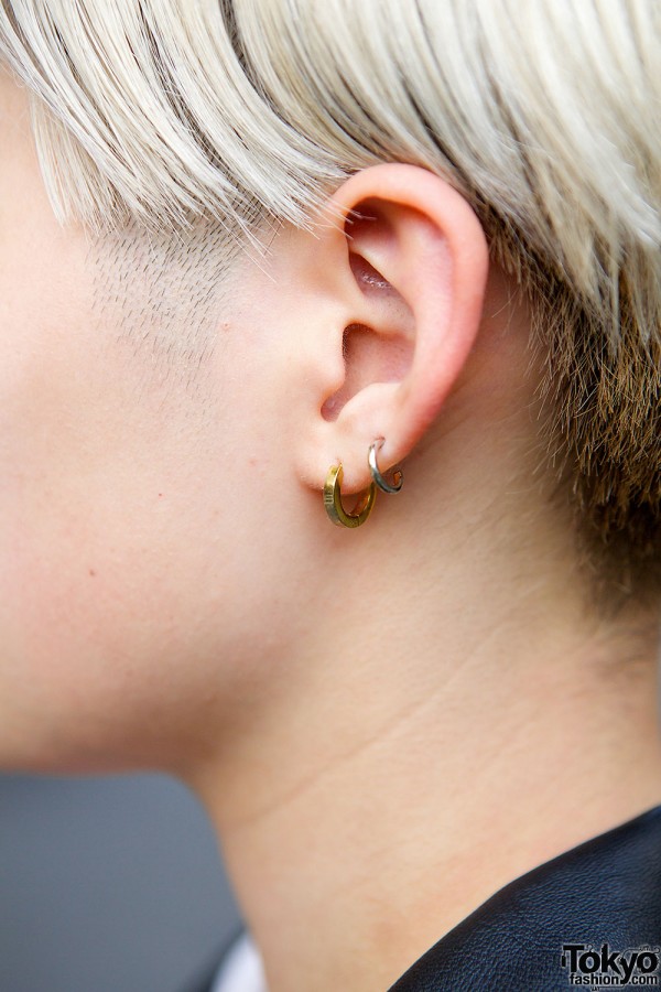 Minimalist Golden Earrings