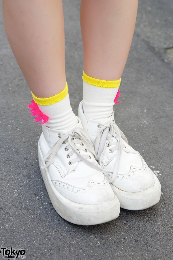 Tokyo Bopper Shoes & Neon Socks