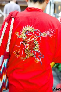 Dragon Back Harajuku Jacket
