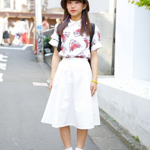 Harajuku Girl in WEGO Skirt
