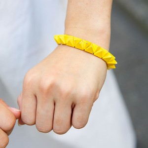 Yellow Studded Bracelet