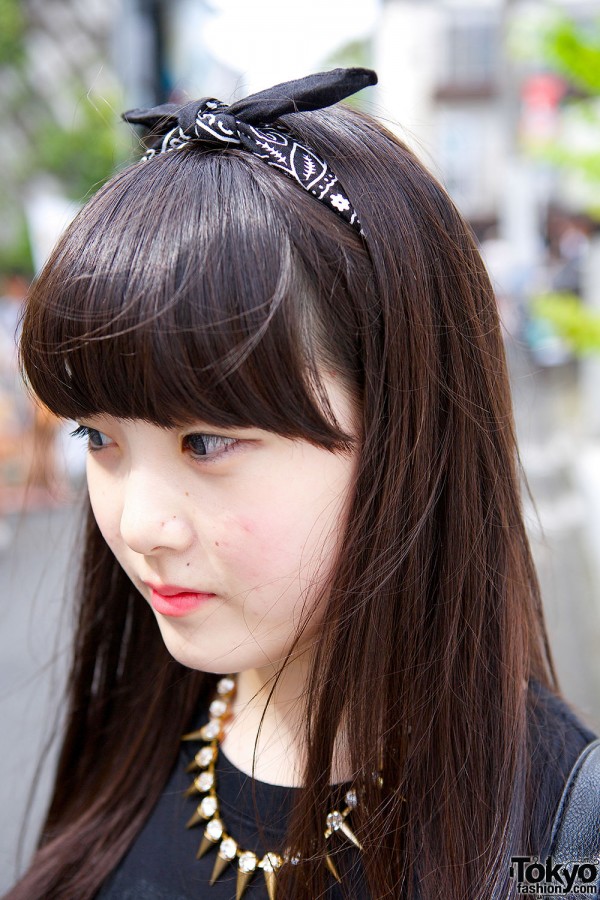 Harajuku Girl with Bangs