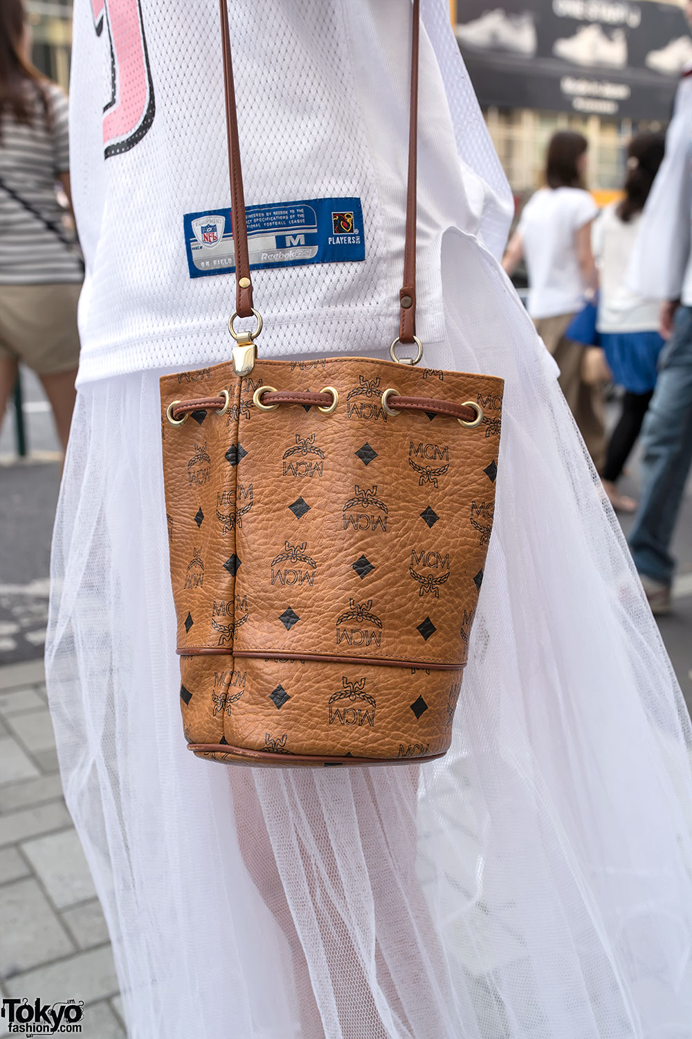 MCM Bucket Bag in Harajuku – Tokyo Fashion