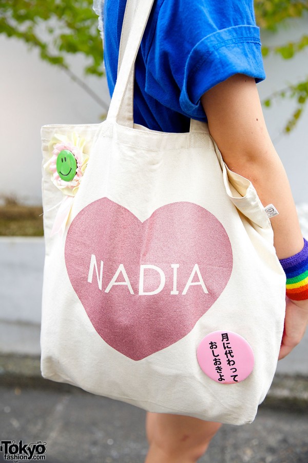 Nadia Harajuku Tote Bag