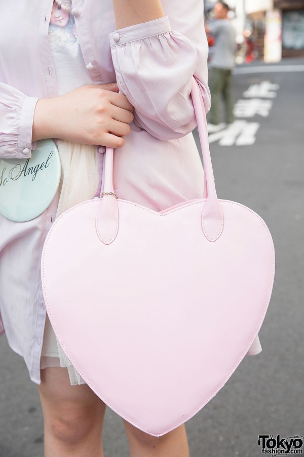 Heart Nile Perch Bag