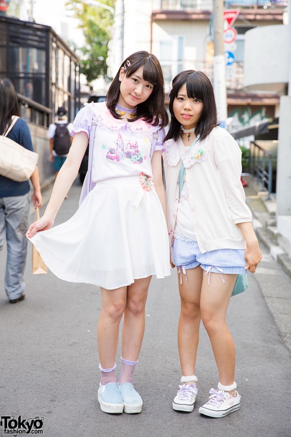 Harajuku Girls in Milklim Pastels, Shimamura, Spinns & WEGO