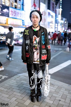 KTZ Patched Bomber, GIZA, Liv-Berty & Umbreon in Harajuku – Tokyo Fashion