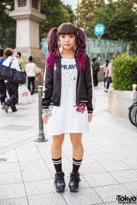 Candy Stripper Dress & Satin Jacket – Tokyo Fashion