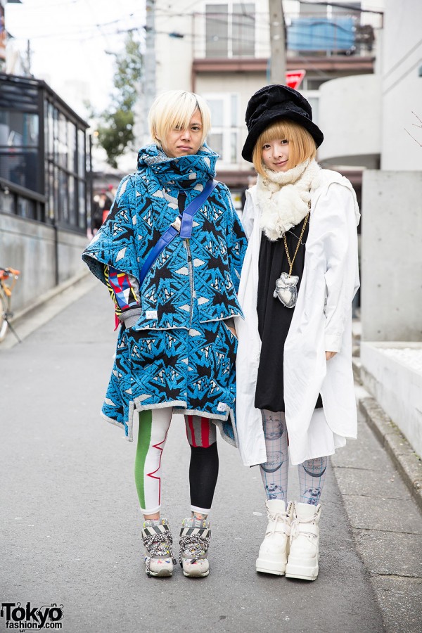 Wall Harajuku Jacket, Bernhard Willhelm Sneakers & Homeless Party Necklace