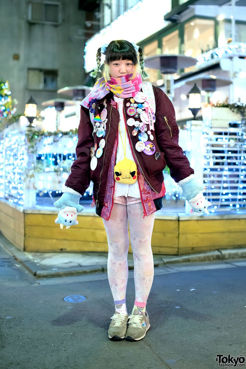 Elleanor in Harajuku w/ Bomber Jacket, Pikachu, Yurie Sekiya & New ...