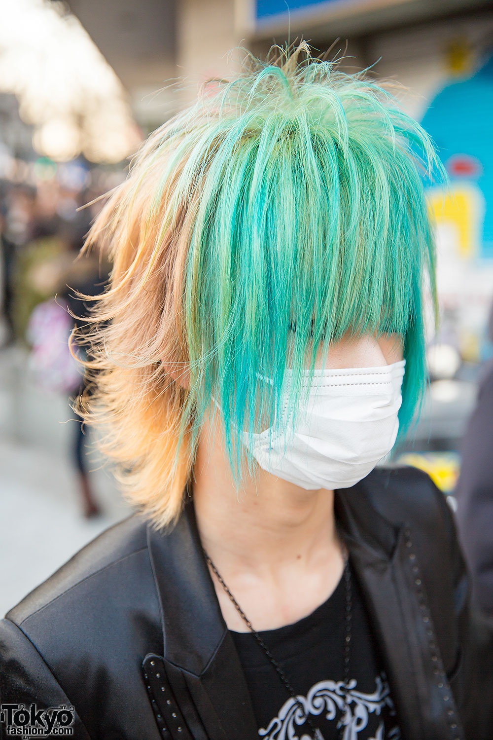 Blonde & Aqua Hair – Tokyo Fashion
