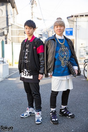 Harajuku Guys in Streetwear w/ Kenzo, HBA, MCM & Nike Sneakers – Tokyo ...