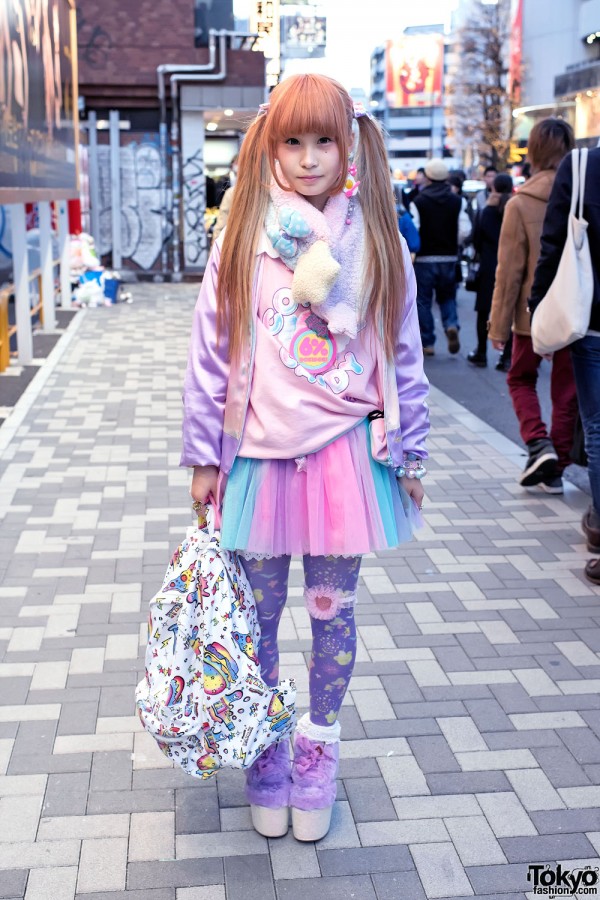Kawaii Harajuku Girl’s Style w/ Twintails, 6%DOKIDOKI, Swankiss & Milklim