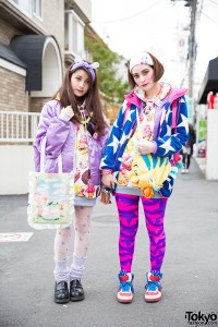 Harajuku Sisters in Ice Cream Tops, w/ 6%DokiDoki, Disney, WEGO ...