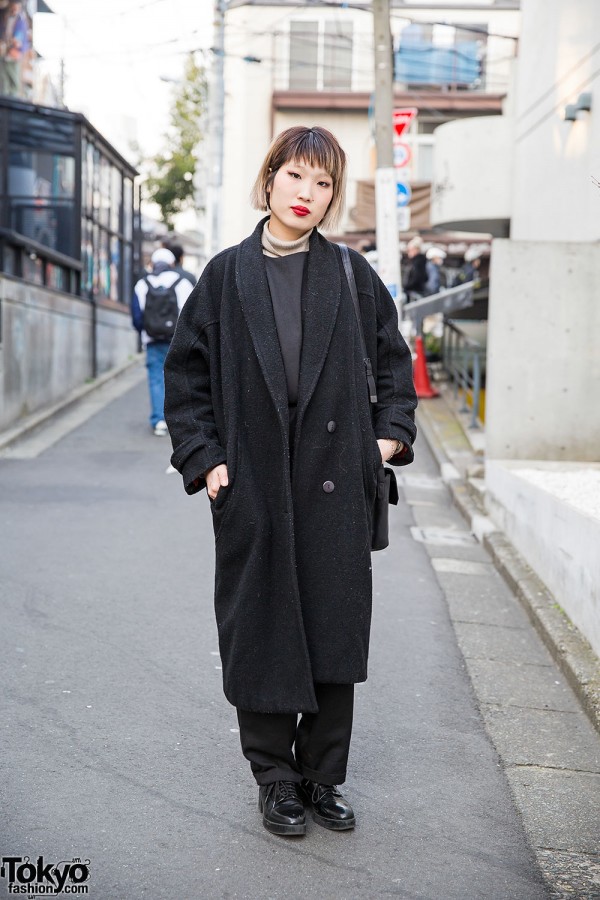 Minimalist Harajuku Style w/ Junko Koshino Bag,  Ombre Hair & Vivienne Westwood