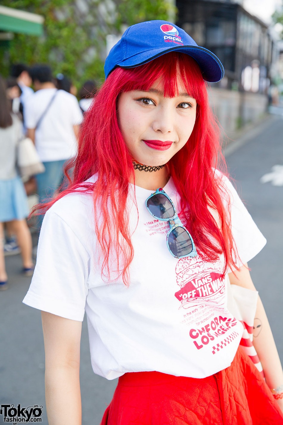 Aymmy in the Batty Girls, G.V.G.V. & Tattoo Necklaces in Harajuku ...