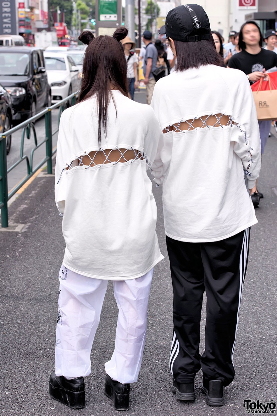 MYOB NYC x A.L.I.E.N. NYC Harajuku Street Styles w/ Supreme & Adidas ...