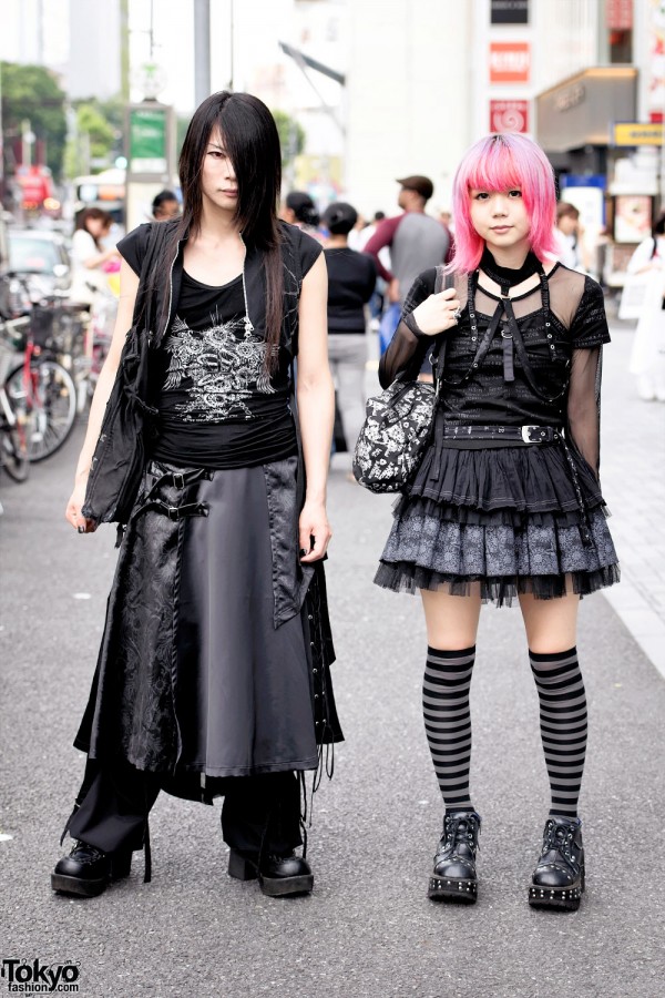 Pink Hair & Gothic Harajuku Fashion w/ h.NAOTO, Yosuke & Algonquins