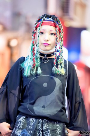 Harajuku Girl in Sheer Fashion w/ Buccal Cone, Hello Kitty, MYOB & Punk ...