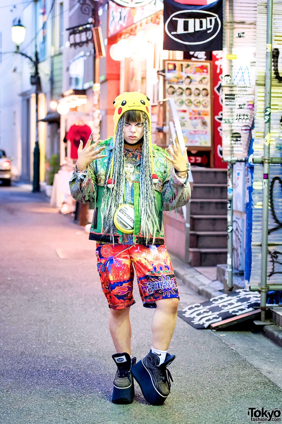 Dog Harajuku Fashion, Fangophilia Rings, MYOB NYC Bag & Pikachu Tokyo