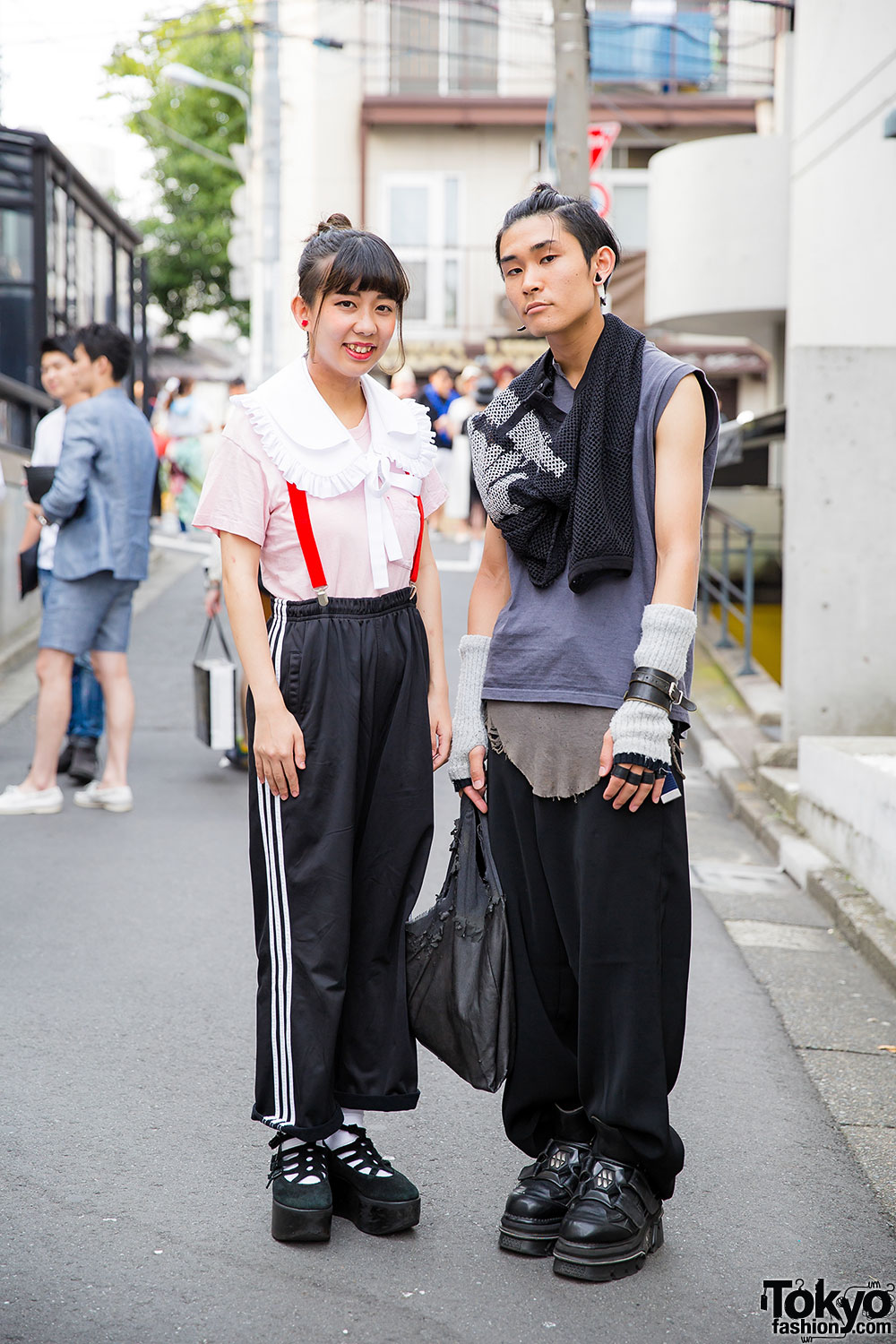 1000px x 1500px - Harajuku Duo in Platforms w/ Comme des Garcons, Tokyo Bopper & Adidas â€“  Tokyo Fashion
