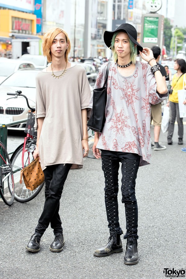Harajuku Twins in Undercover, Vivienne Westwood, Dr. Martens & MCM