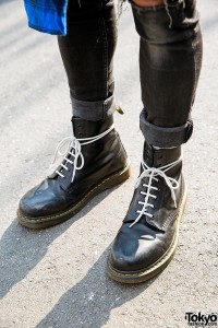 Dr. Martens Boots \u0026 Cuffed Jeans 