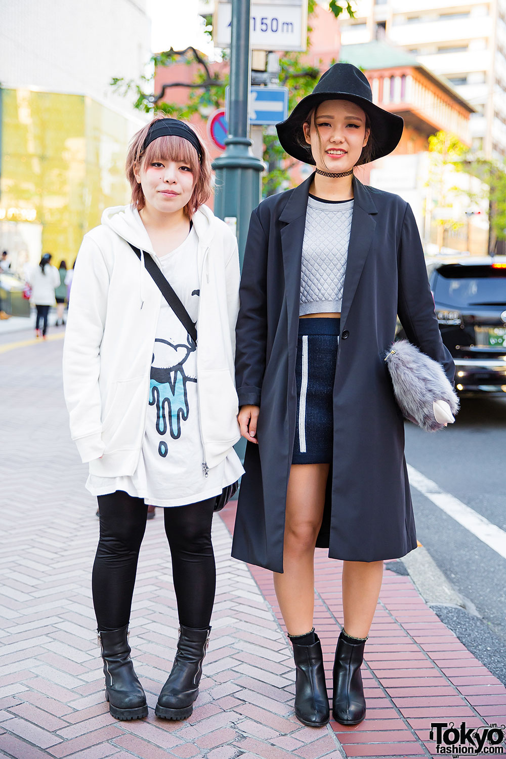 Shibuya Girls in Quilted Crop Top, Monomania, UNIF, Emoda & Shelter