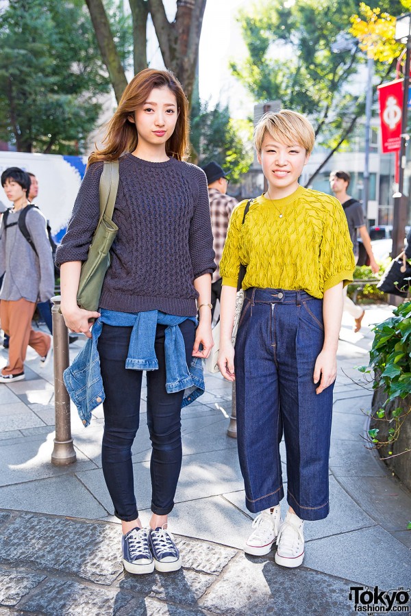 Harajuku Girls in Zara Sweaters, Converse Sneakers & Marc by Marc Jacobs Accessories