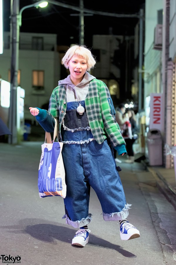 Harajuku Girl in Nozomi Ishiguro Denim, Tokyo Bopper & Vivienne Westwood