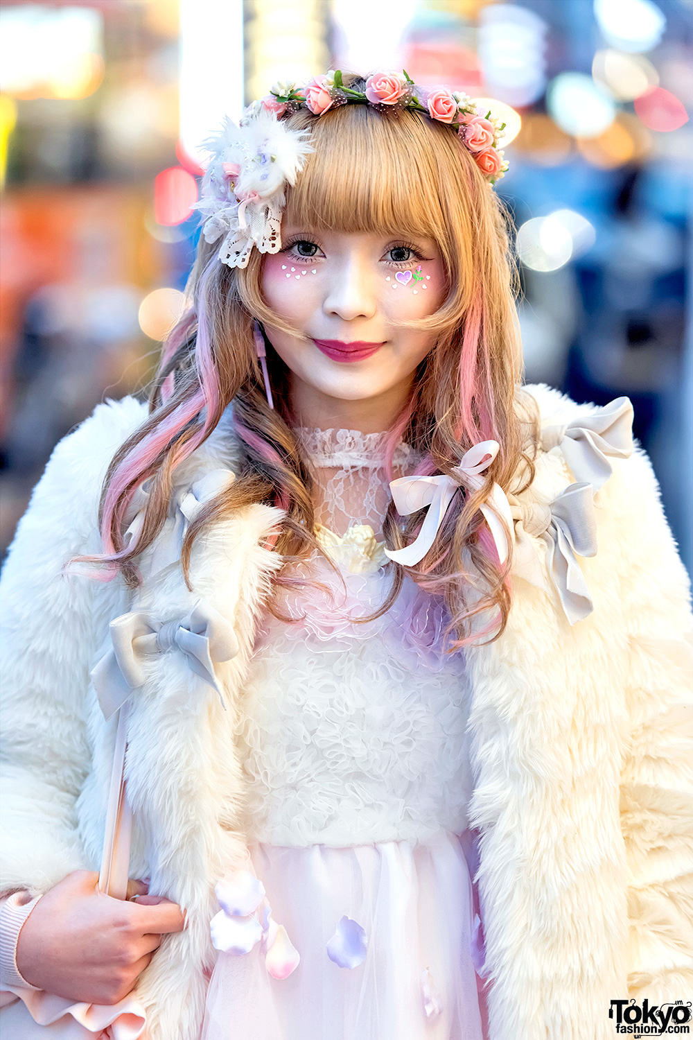 Pastel Harajuku Street Fashion w/ Swankiss Dress, Flower Crown & Cute ...