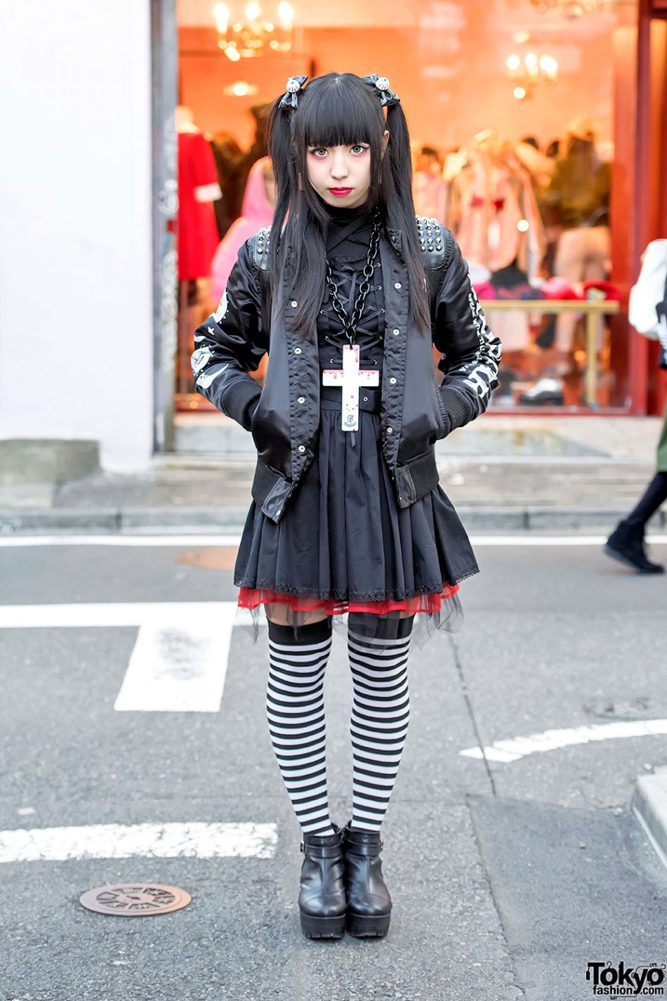 Dark Harajuku Street Fashion w/ KillStar, Glad News & tutuHa – Tokyo ...