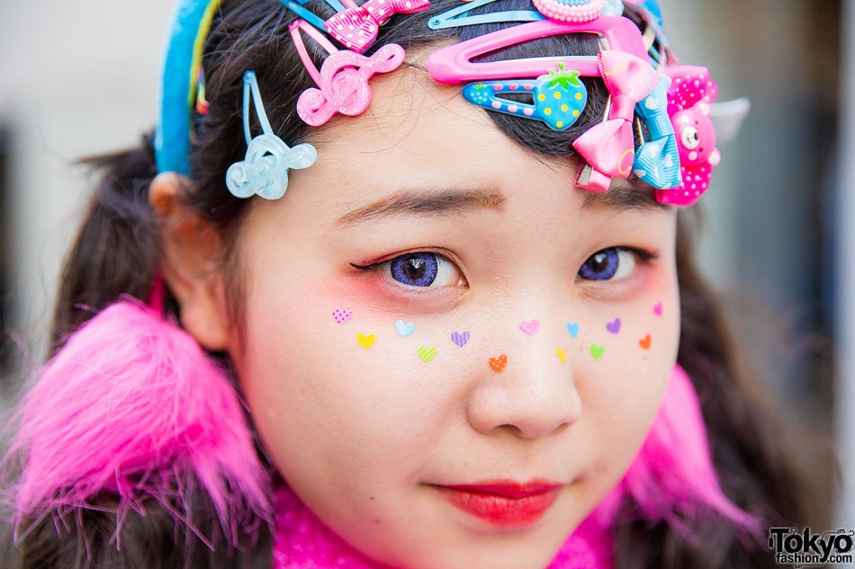 Harajuku Decora in Funky Fruit Fashion w/ Mario Bros Rings & WEGO ...