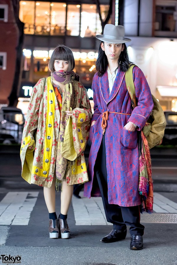 Vintage and Antique Harajuku Street Styles w/ Comme Des Garcons