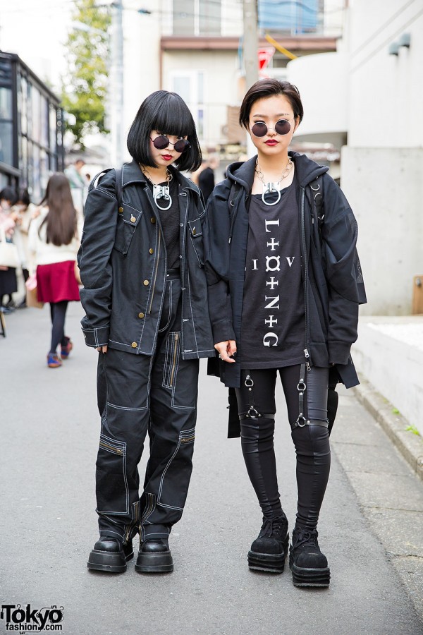 Dark Harajuku Street Fashion w/ Never Mind the XU, Michiko London, Demonia, Long Clothing & Elephant Tribal Fabrics