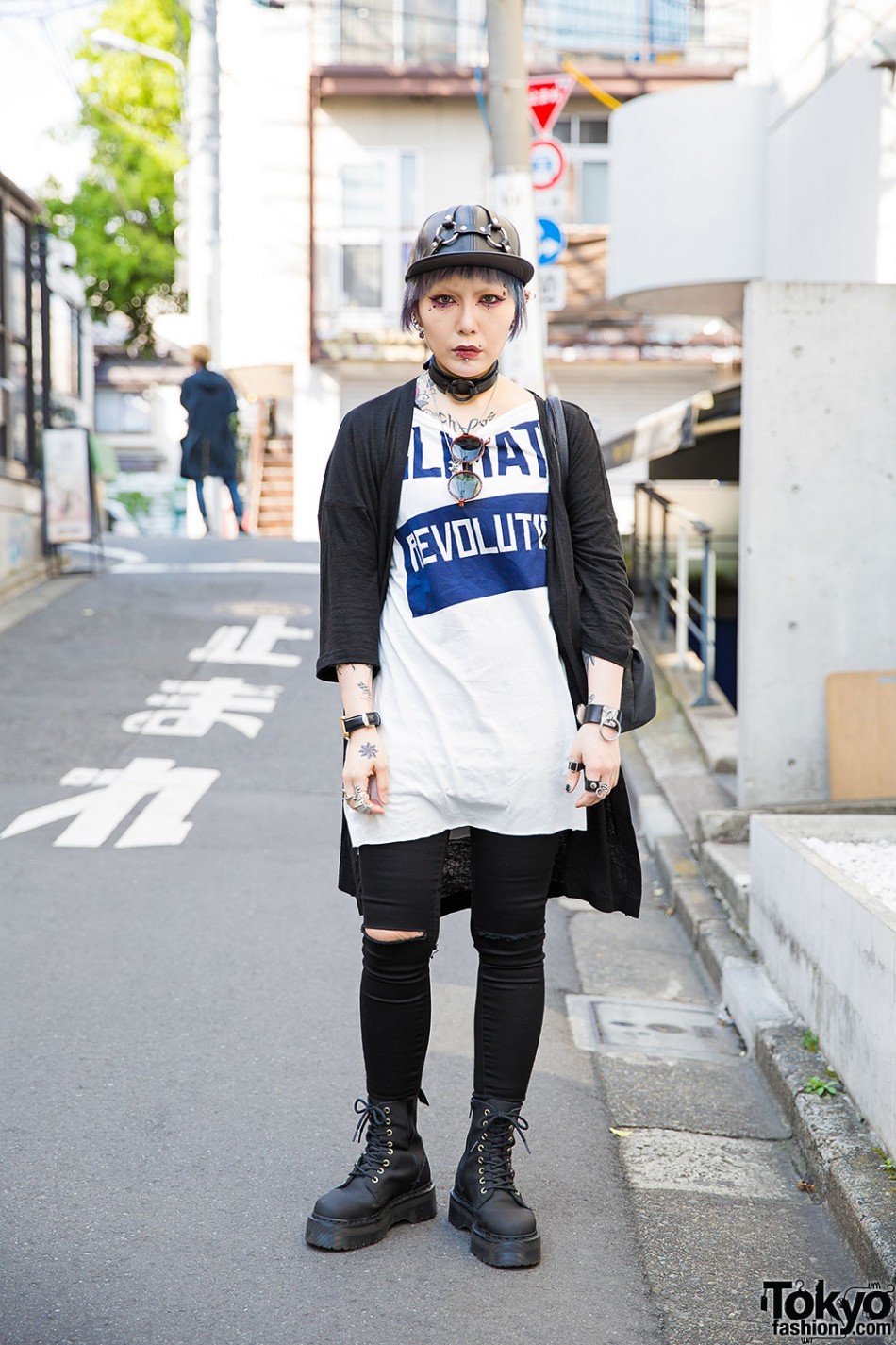 Blue-Haired Harajuku Girl w/ Piercings & Tattoos, Worlds End, Vivienne ...