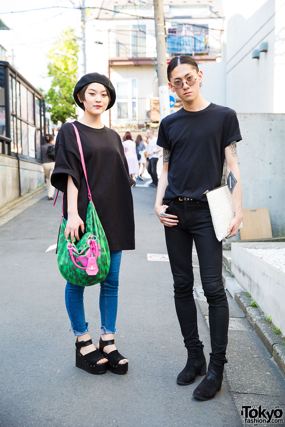 eksegese Garderobe Banyan Harajuku Duo in Gareth Pugh, Maison Margiela, Saint Laurent, Uniqlo &  Vivienne Westwood – Tokyo Fashion
