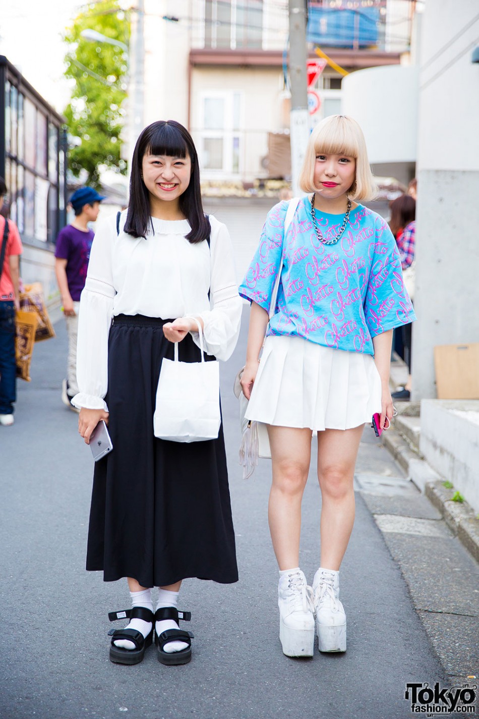 Harajuku Girls in Adidas, Joyrich, American Apparel & YRU Items – Tokyo ...