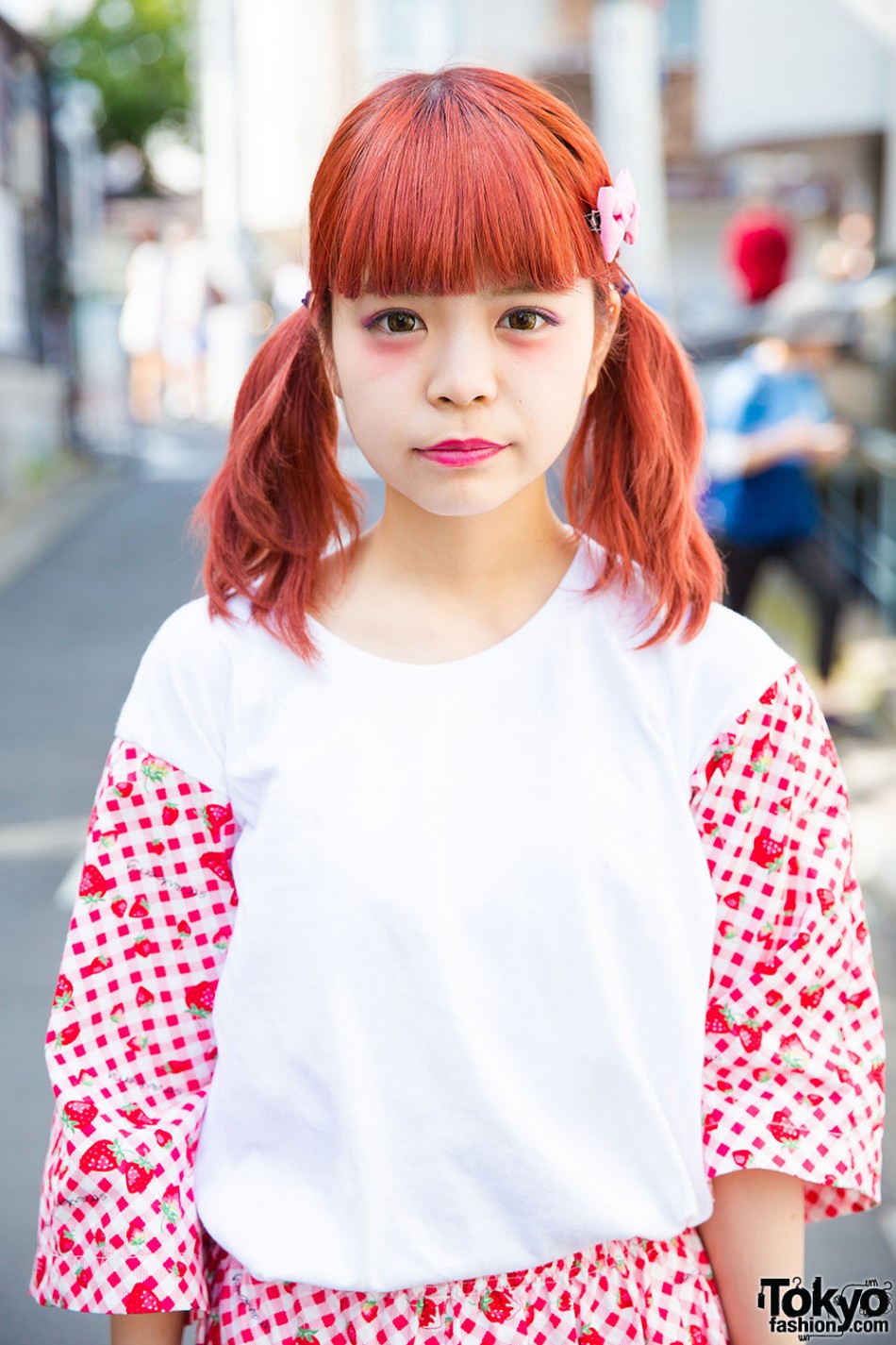 Supercute Harajuku Couple in Matching Remake Fashion & Tokyo Bopper ...