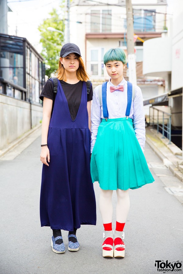 Harajuku Girls in Bow Tie, Tokyo Bopper, Muji, GU & Resale Fashion