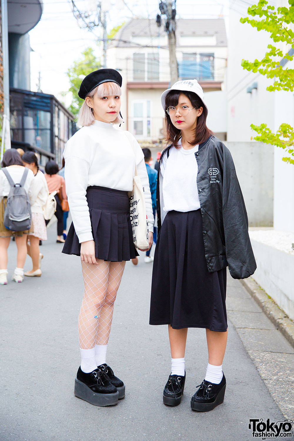 Harajuku Girls in Minimalist Fashion with American Apparel, Nadia, Don ...