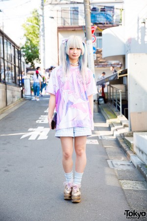 Harajuku Girl w/ Candye Syrup x Amu Tee, Ombre Twin Tails & Liz Lisa ...