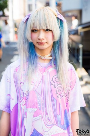 Harajuku Girl w/ Candye Syrup x Amu Tee, Ombre Twin Tails & Liz Lisa ...