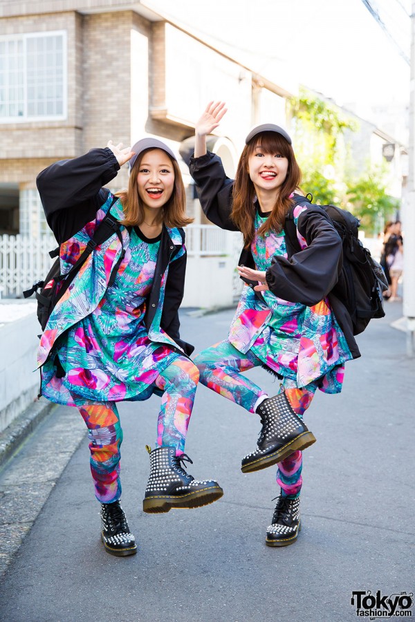 Harajuku Singers in Colorful Fashion Styles w/ Plastic Tokyo, Dr. Martens, X-Girl & KaneZ