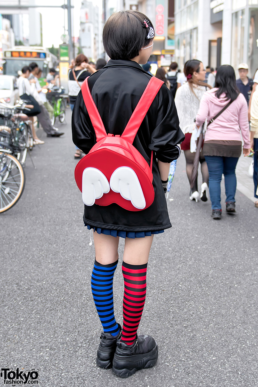 Japanese Streetwear Style w/ Growing Pains & Jacket Draped Over Shoulders - Tokyo 