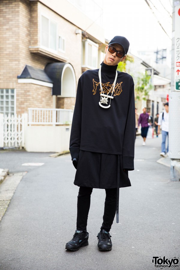 Dark Harajuku Street Style w/ From K to ALL, Givenchy, Raf Simons, Alexander Wang & Heaven Tanudiredja